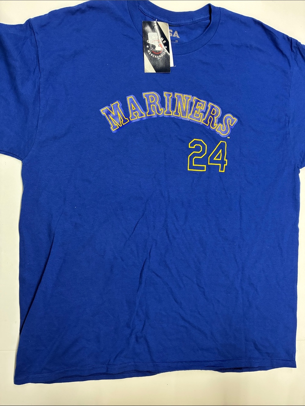 NEW CSA MLB Officially Licensed Mariners Graphic Tee Shirt Size XL
